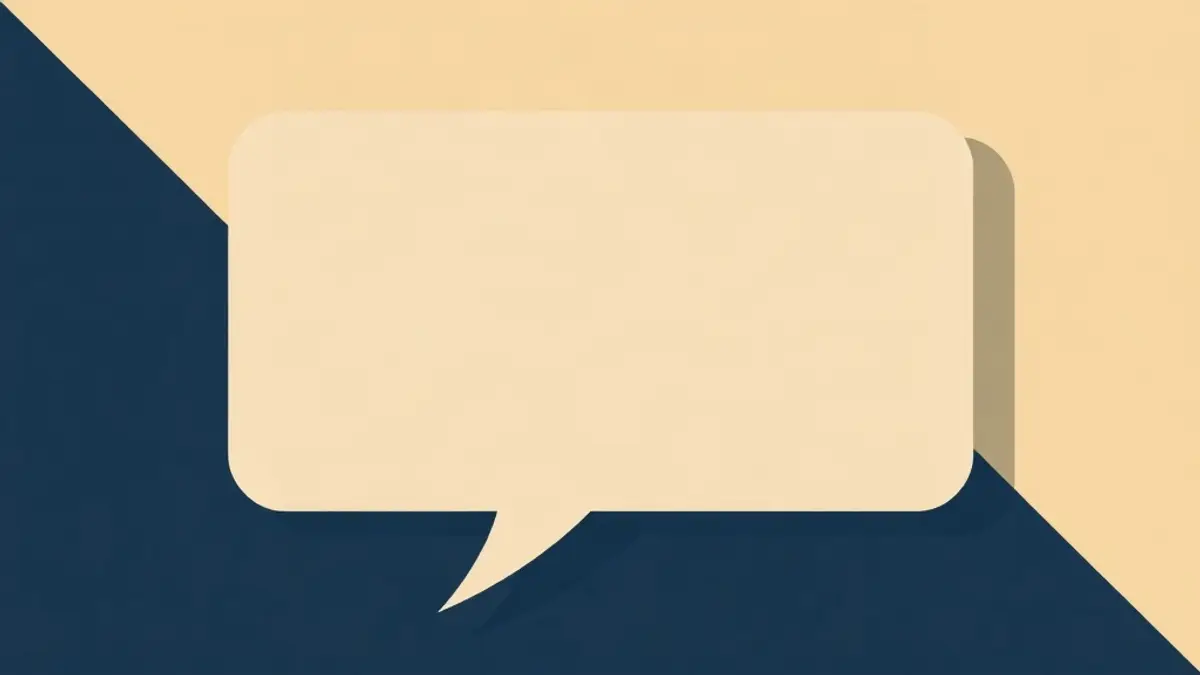 رسم توضيحي مجرّد يعبّر عن: هل يجب أن أرد على كل شيء